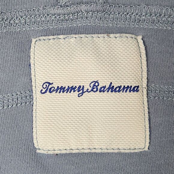 Tommy Bahama Sweater Men XL Blue‎ Knit Embroidered Caribbean Island Relax Marlin - Picture 7 of 10